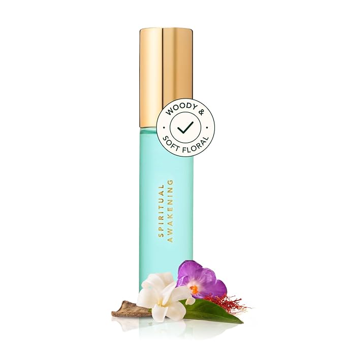 RANAVAT Spiritual Awakening Eau de Parfum - Travel Size Perfume for Women & Men - Enriched with Warm Woodiness, Soft Floral Accords & Crowned with an Opulent Musk - Vegan, Non GMO (0.2 fl oz)