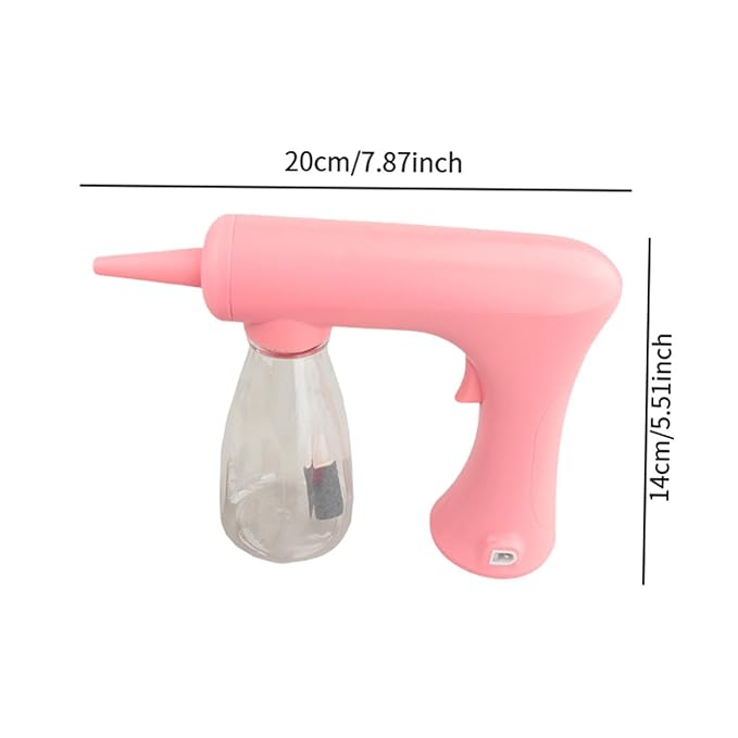 Foam Machine Professional Hot Lather Machine Cold and Hot Perm Convenient Reusable Lather Maker Charging for Salon Household, pink