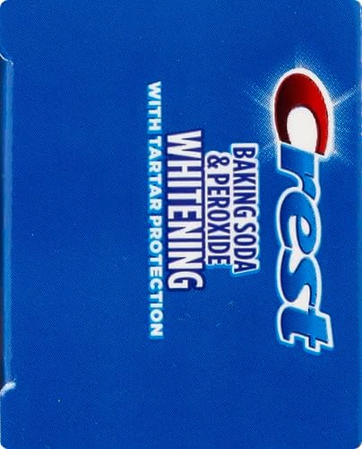 Crest Cavity & Tartar Protection Toothpaste, Whitening Baking Soda & Peroxide,5.7 Ounce (Pack of 2)