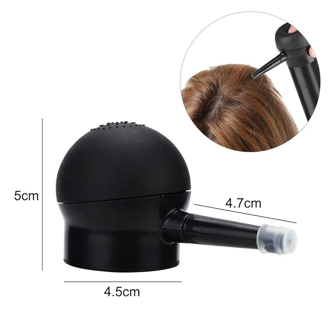 Hair Fiber Spray Applicator Pump Spray Applicator and Optimizer Hair Building Fibers for Thinning Hair for Women and Men Nozzle Thickening Tools