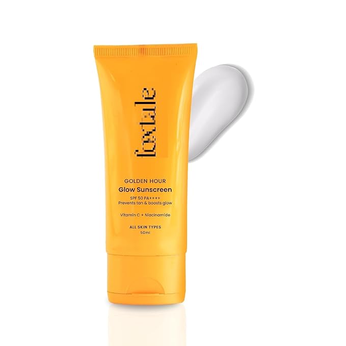 Generic Vitamin C SPF 50 Sunscreen with PA++++ & Niacinamide | Lightweight | Fast Absorbing | UVA and UVB Filters | No White Cast | Non-Greasy | For Men & Women | All Skin Types | 50 Ml