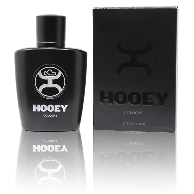 HOOEY Men's Cologne Spray - Clean & Fresh Scent with Notes of Bergamot, Lemon Oil, Leather, Sandalwood & Musk - Long-Lasting Cologne for Men - Travel Size Perfume for Confidence & Adventure (3.4 oz)