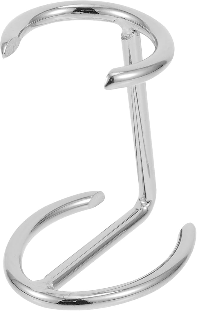 Men Razor Brush Stand and Shaving Razor Holder Ferroalloy Silver for Shaving Brush Storage and Organization