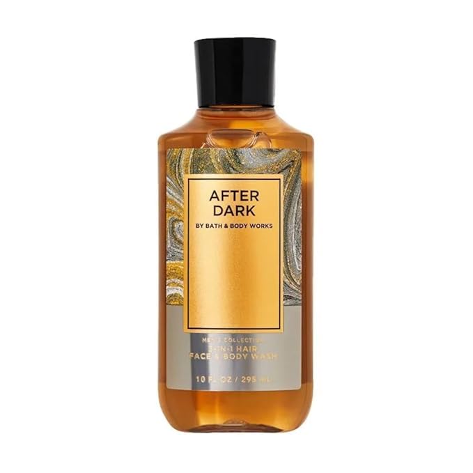 Bath & Body Works After Dark Men's 3-IN-1 Hair & Body Wash 10 Oz. (After Dark)