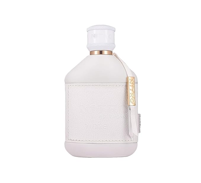 Dumont Nitro White Eau De Parfum - Clean Fresh Signature Scent - 3.4 Fl Oz