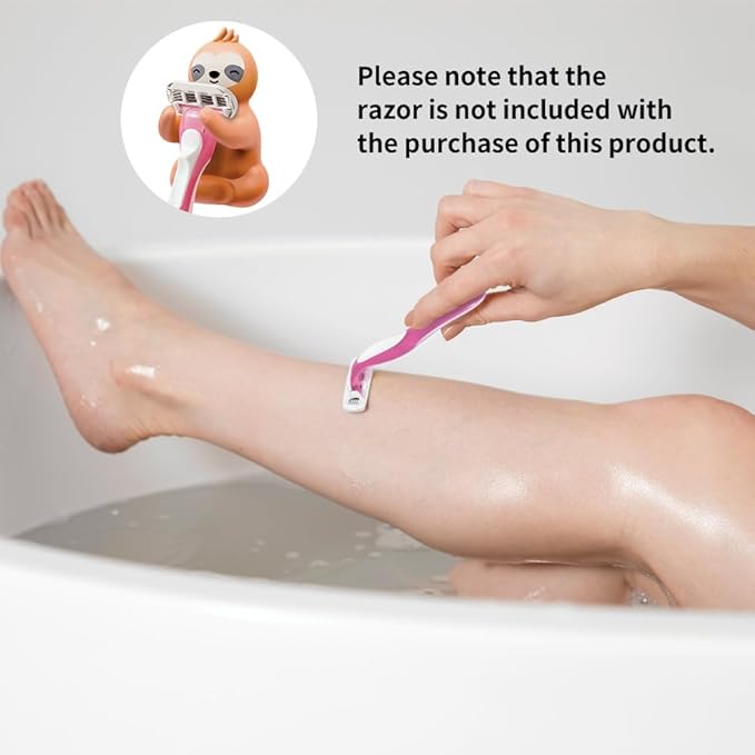 AGMDESIGN Cute Sloth Razor Holder for Shower, Women's Razor Hang in Shower, Animal Towel Hook, Funny Sloth Bathroom Decor Gifts for Men Women Wife Husband Boyfriend Girlfriend