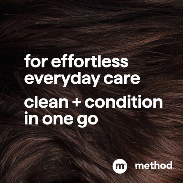 Method Men 2-in-1 Shampoo + Conditioner, Glacier + Granite, 14 oz, (Pack of 2)