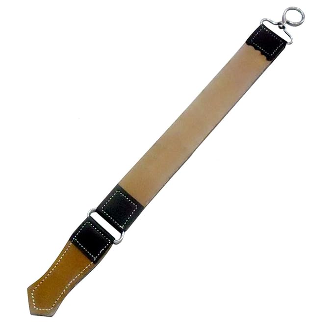 OdontoMed2011® Professional Leather Barber Strop Straight Razor Sharpener 2" X 16" ODM