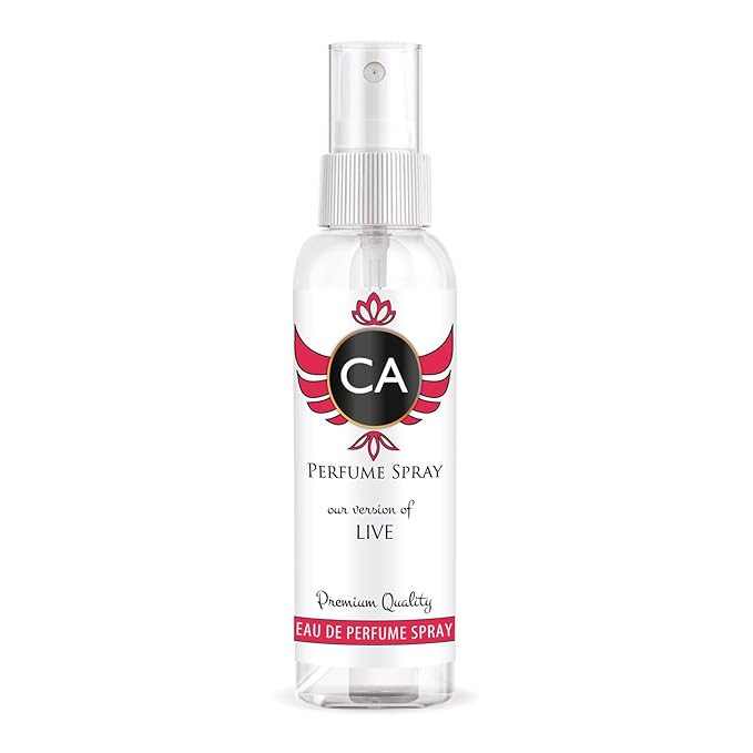 CA Perfume Eco Refill Impression of Live for Women Floral Fruity Long Lasting Fragrance Eau De Parfum 2 Fl Oz 60ml