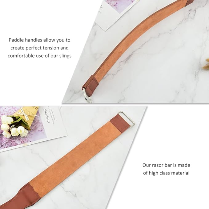 Sharpening Strop Dual-sided Leather Strap for Efficient Maintenance Barber Shop