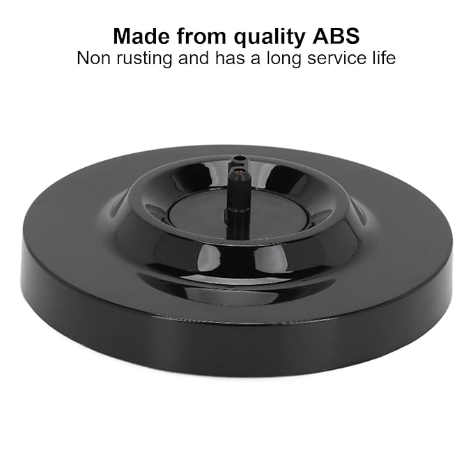 Universal Razor Charger Holder Round Electric Shaver Charger Base Shaver Charger Dock for All Electric Shaver Brands Black