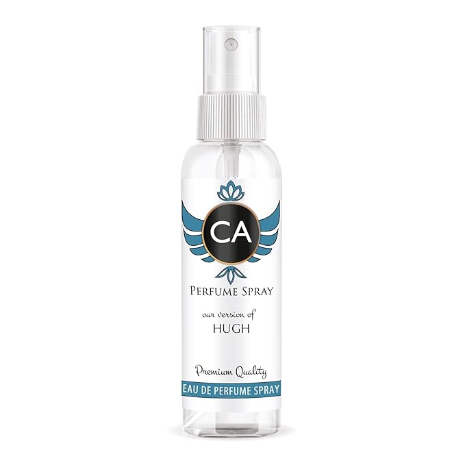 CA Perfume Eco Refill Impression of Hugh for Men Aromatic Green Long Lasting Fragrance Eau De Parfum 2 Fl Oz 60ml