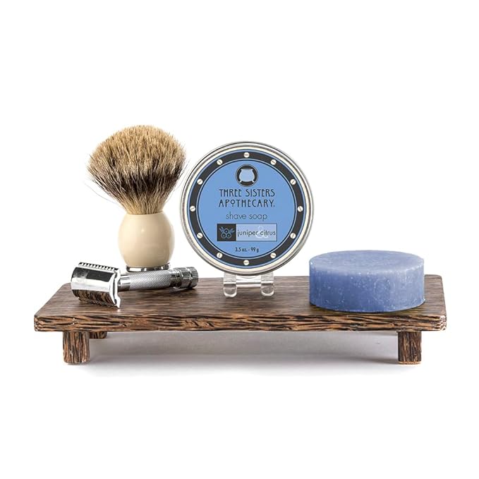 Three Sisters Apothecary 3.5 oz. Shave Soap (Juniper and Citrus)
