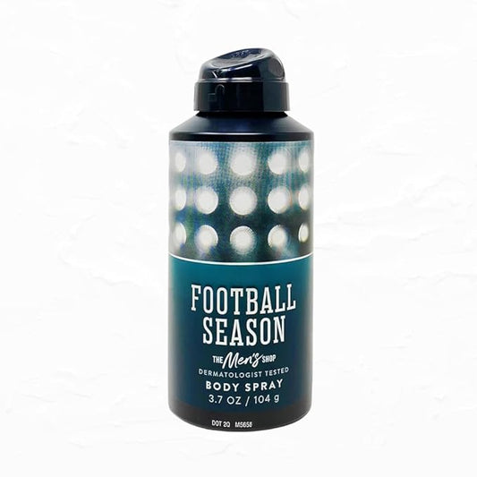 Football Season Men's Body Spray, 3.7 oz / 104 g (Packaging Design Styles May Vary)