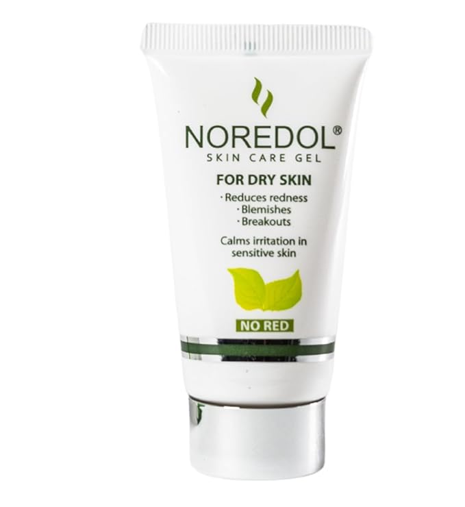 Noredol® Redness Relief Gel | Patented 1,4-Cyclohexanediol Barrier Repair | Soothes Visible Redness, Flushing & Irritation | Dr. Developed for Rosacea-Prone & Sensitive Skin | Fragrance-Free (0.5 oz)