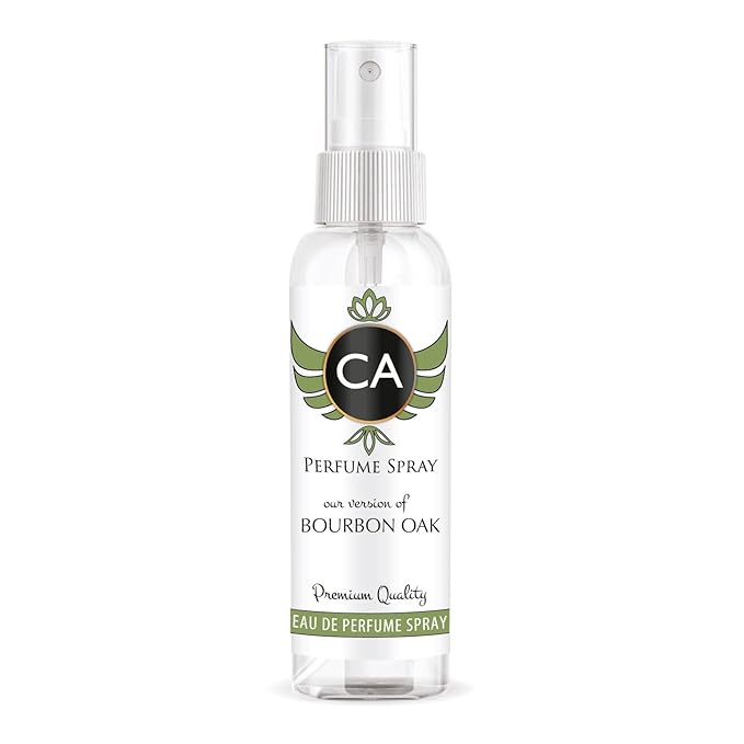 CA Perfume Eco Refill Impression of Bourbon Oak for Men Woody Spicy Long Lasting Fragrance Eau De Parfum 2 Fl Oz 60ml