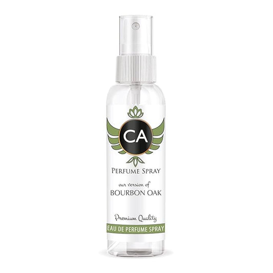 CA Perfume Eco Refill Impression of Bourbon Oak for Men Woody Spicy Long Lasting Fragrance Eau De Parfum 2 Fl Oz 60ml