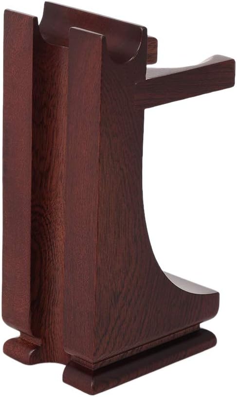 Shaving Brush Stand, wood Shaving Stand Holder Rosewood Material for Heavy Shaving Brush Set