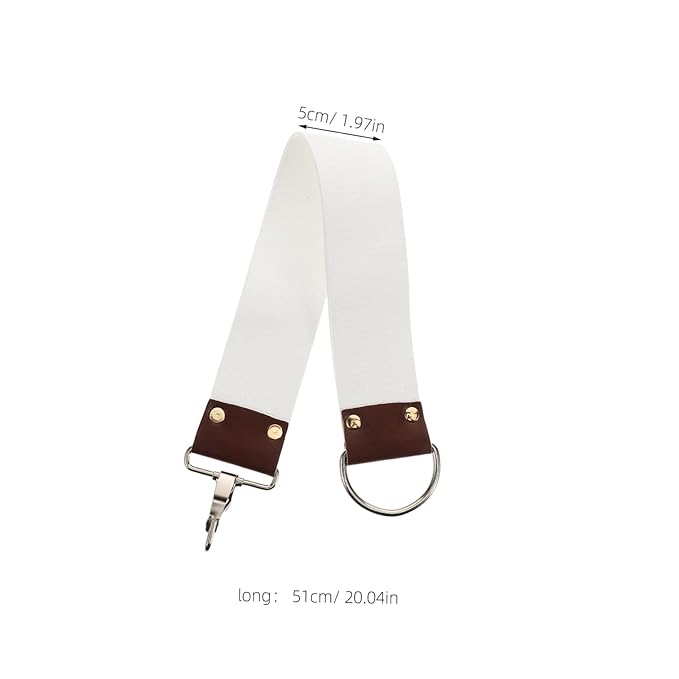 FRCOLOR Dual Layer Canvas Razor Strop Belt for Professional Barbers Personal Use Versatile Shaving Strap for Straight Razors Lightweight Portable Design for