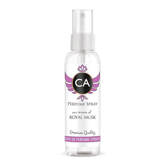CA Perfume Eco Refill Impression of Royal Musk for Unisex Amber Floral Long Lasting Fragrance Eau De Parfum 2 Fl Oz 60ml