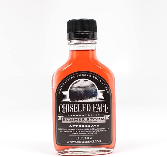 Summer Storm Aftershave Splash by Chiseled Face Groomatorium - Handmade, Small Batch, Luxury Grooming Products