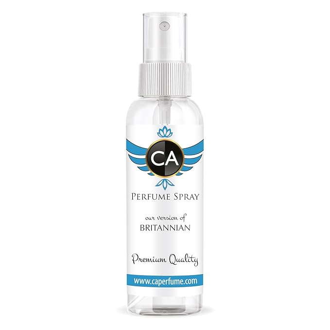 CA Perfume Eco Refill Impression of Britannian For Women & Men Eau de Parfum Spray Atomizer Bottle 2 Fl Oz/60ml-X1