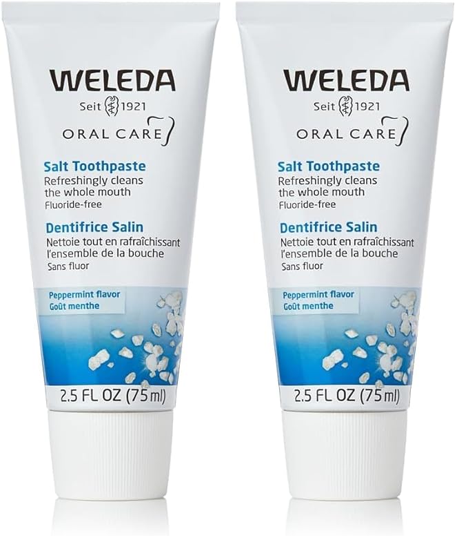 Weleda Natural Salt Toothpaste,2.5 Ounce,(Pack of 2)