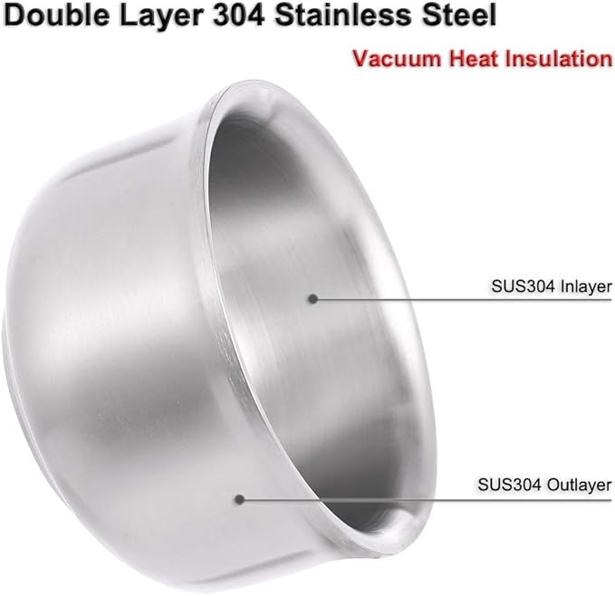 Cumberbatch Stainless Steel Shaving Bowl For Men, Men's Shaving Soap Bowl