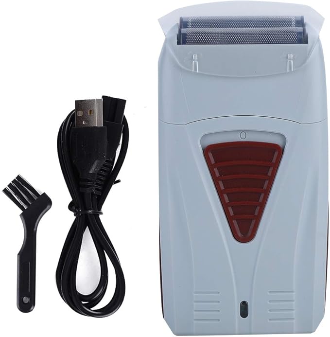Electric Double Foil Shaver, Cordless 2-in-1 Hair Trimmer, Multifunctional Grooming Tool
