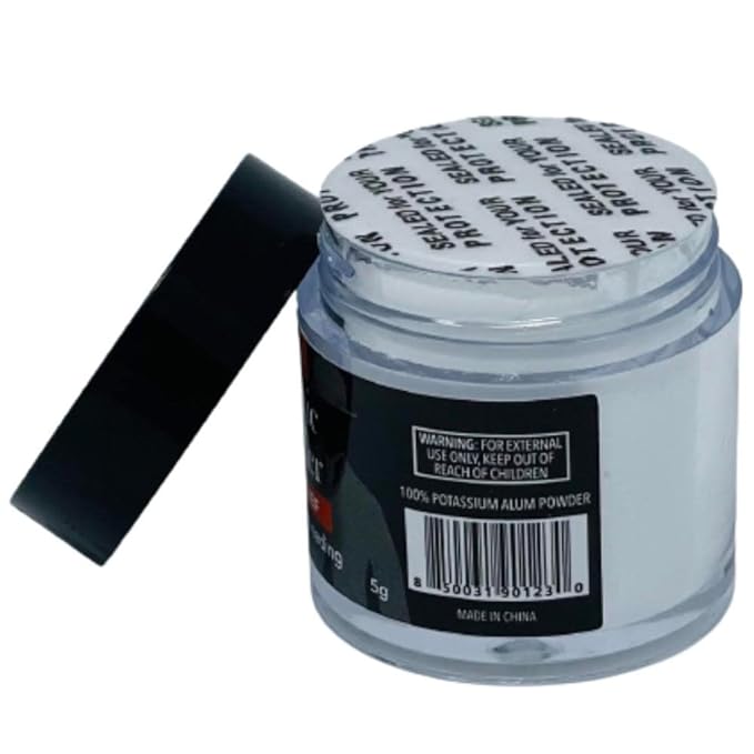 GENTS Styptic Powder .18 oz Twist off Cap and Protective Seal, Pack of 3