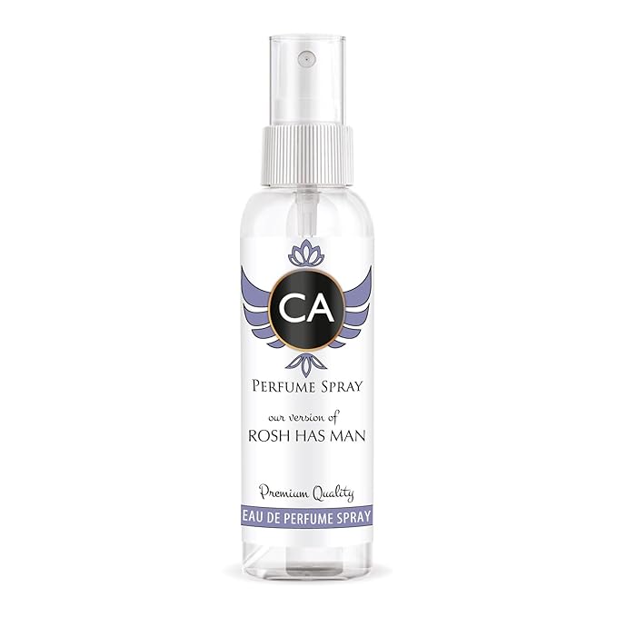 CA Perfume Eco Refill Impression of Rosh has Man for Men Woody Spicy Long Lasting Fragrance Eau De Parfum 2 Fl Oz 60ml