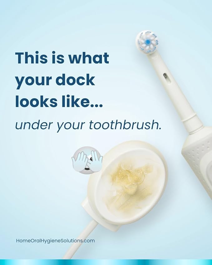 Shield – Electric Toothbrush Dock Protector, Compatible with Oral-B / Braun Chargers (50 Count)