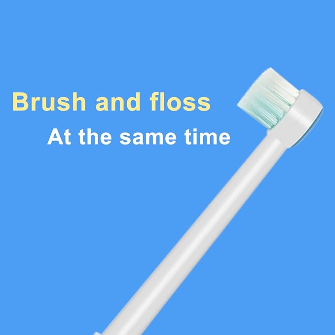 Replacement Tips for Waterpik Aquarius Water Flosser Waterpik Toothbrush Replacement Heads (6 Brush Head Tips)