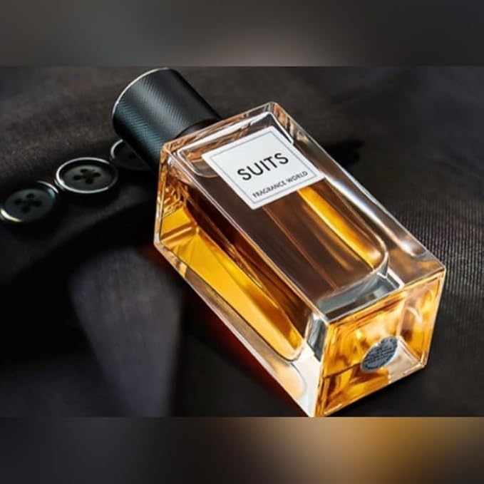 Suits by Fragrance World for Unisex - 3.4 oz EDP Spray
