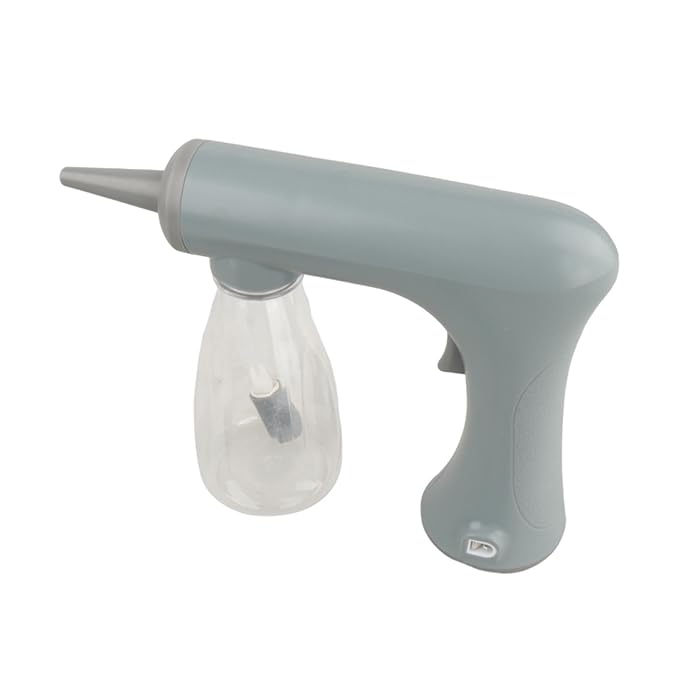 Foam Machine Professional Hot Lather Machine Cold and Hot Perm Convenient Reusable Lather Maker Charging for Salon Household, gray