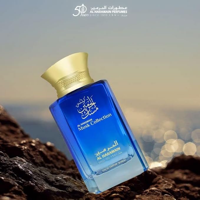 Al Haramain Musk Collection - Cologne for Men - Long Lasting Perfume for Men - Arabian Perfume for Men - Men's Cologne - Musk Perfume - 3.4 oz