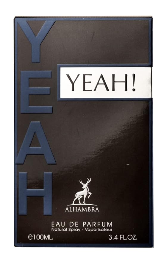Yeah by Maison Alhambra for Men - 3.4 oz EDP Spray