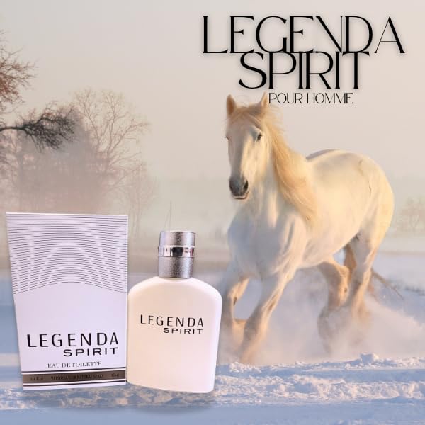Macarena Legenda Spirit Pour Homme Eau de Toilette, Citrus Lavender Fragrance, 3.4 fl oz