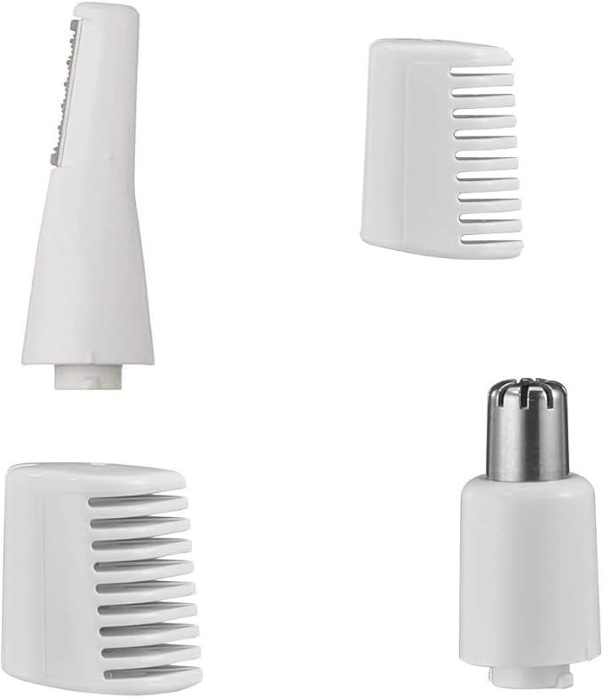 ConairMAN All-in-One Personal Trimmer for Men, for Nose, Ear, Eyebrows and Sideburns Hair Trimmer, 3 Piece Men's Grooming Kit, Lithium Battery-Powered