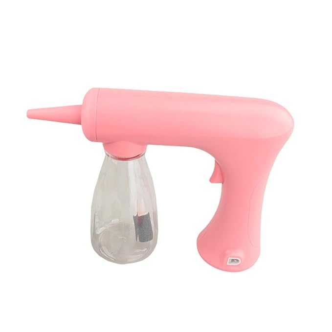 Foam Machine Professional Hot Lather Machine Cold and Hot Perm Convenient Reusable Lather Maker Charging for Salon Household, pink