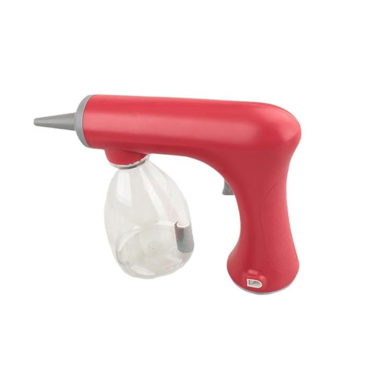 Perming Foaming Machine Lather Maker Hot Lather Machine USB Charging for Barber Shop, red 300ml