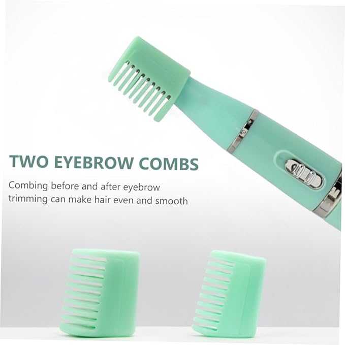 1set Electric Eyebrow Trimmer and Facial Hair Remover Multifunctional Precision Razor for Eyebrows Nose and Facial Hair Blade Portable Design Suitable for Women and Men