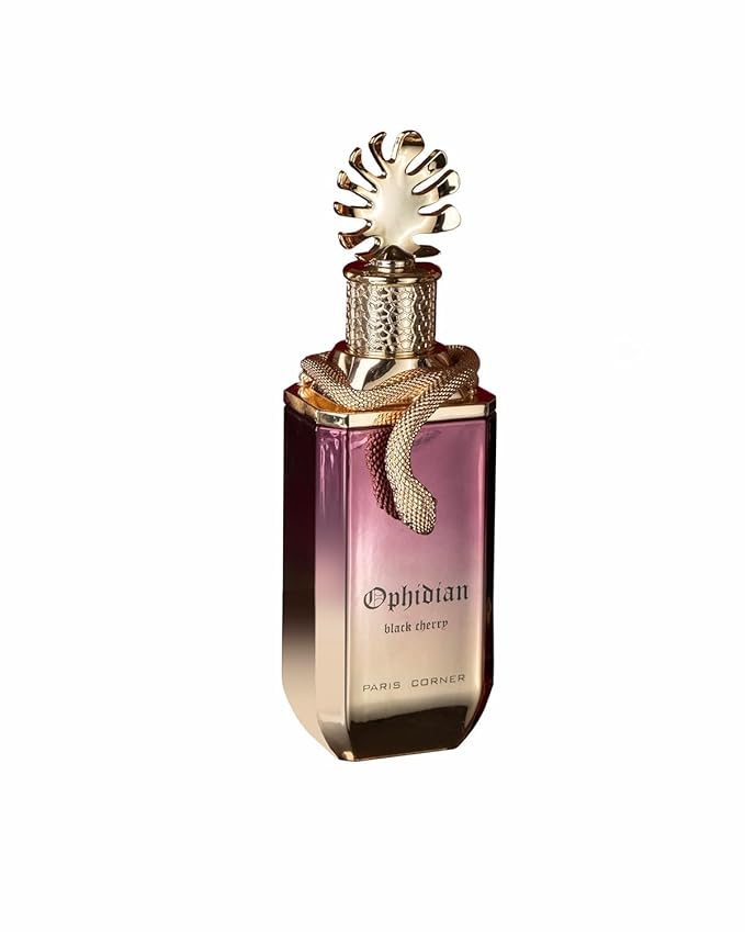 Paris Corner Ophidian Black Cherry EDP Unisex Eau de Parfum Fragrances Scent Unisex 3.4 Fl Oz Perfumes | Long Lasting Fruity Woody Perfume with Burning Cherry, Raspberry & Tonka Bean