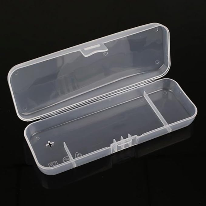 Transparent Shaving Box for Shaver Razor, Razor Protector Plastic Box Cover Container Storage for Manual Razor System Shaver Accessories, Men's Electric Shaver Accessories