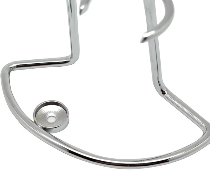 Stainless Steel Shaving Brush Stand and Shaving Razor Holder Brush Bowl