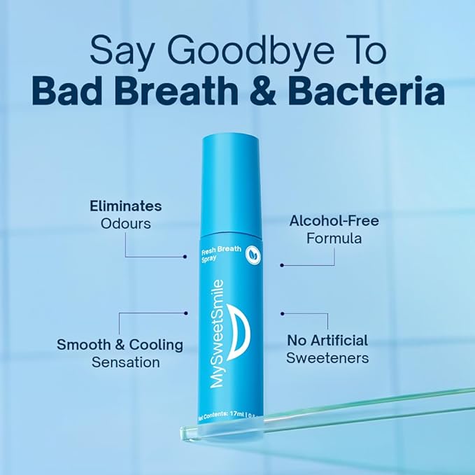 MySweetSmile Fresh Breath Spray, Oral Care