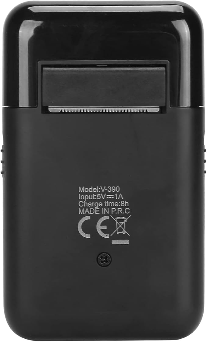 Men's Electric Shaver, USB-C Rechargeable, Ultra Thin Foil Razor, Beard & Sideburn Trimmer, Black