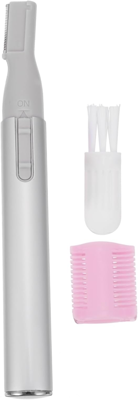 1Set Electric Eyebrow Trimmer for Women Compact Eyebrow Hair Remover Tool Lightweight and Portable Facial Hair Remover Travel Friendly Design Durable Material for
