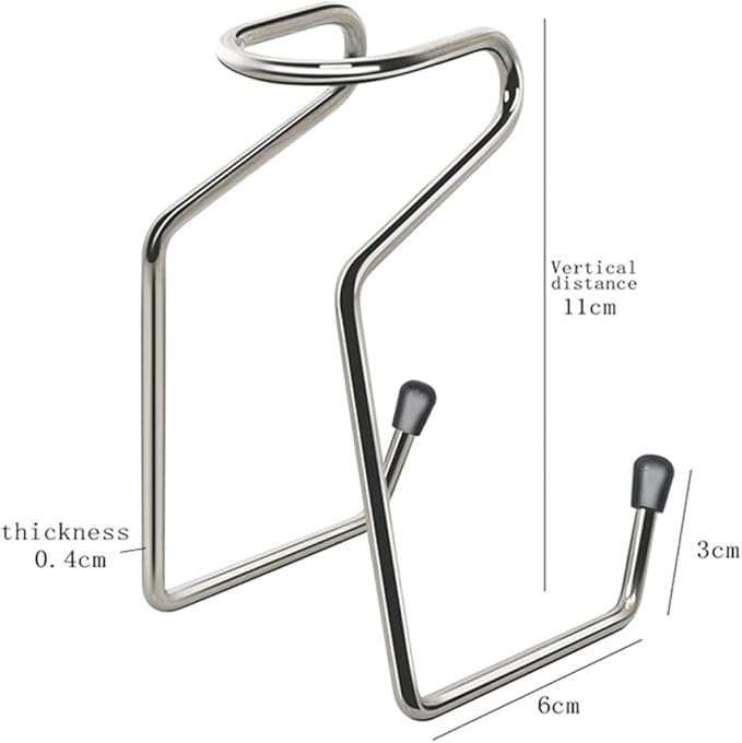Durable Shaving Brush Holder Rack Alloy Stand for Safety Razor Practical Storage to Keep Your Brush for Bathroom Organization