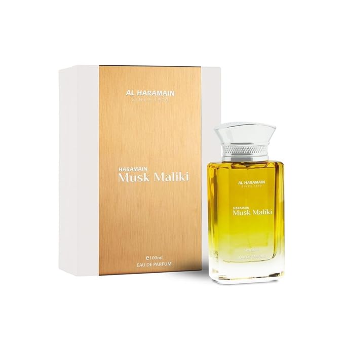 Al Haramain Musk Maliki Eau De Parfum Spray for Unisex, 3,4 Ounce